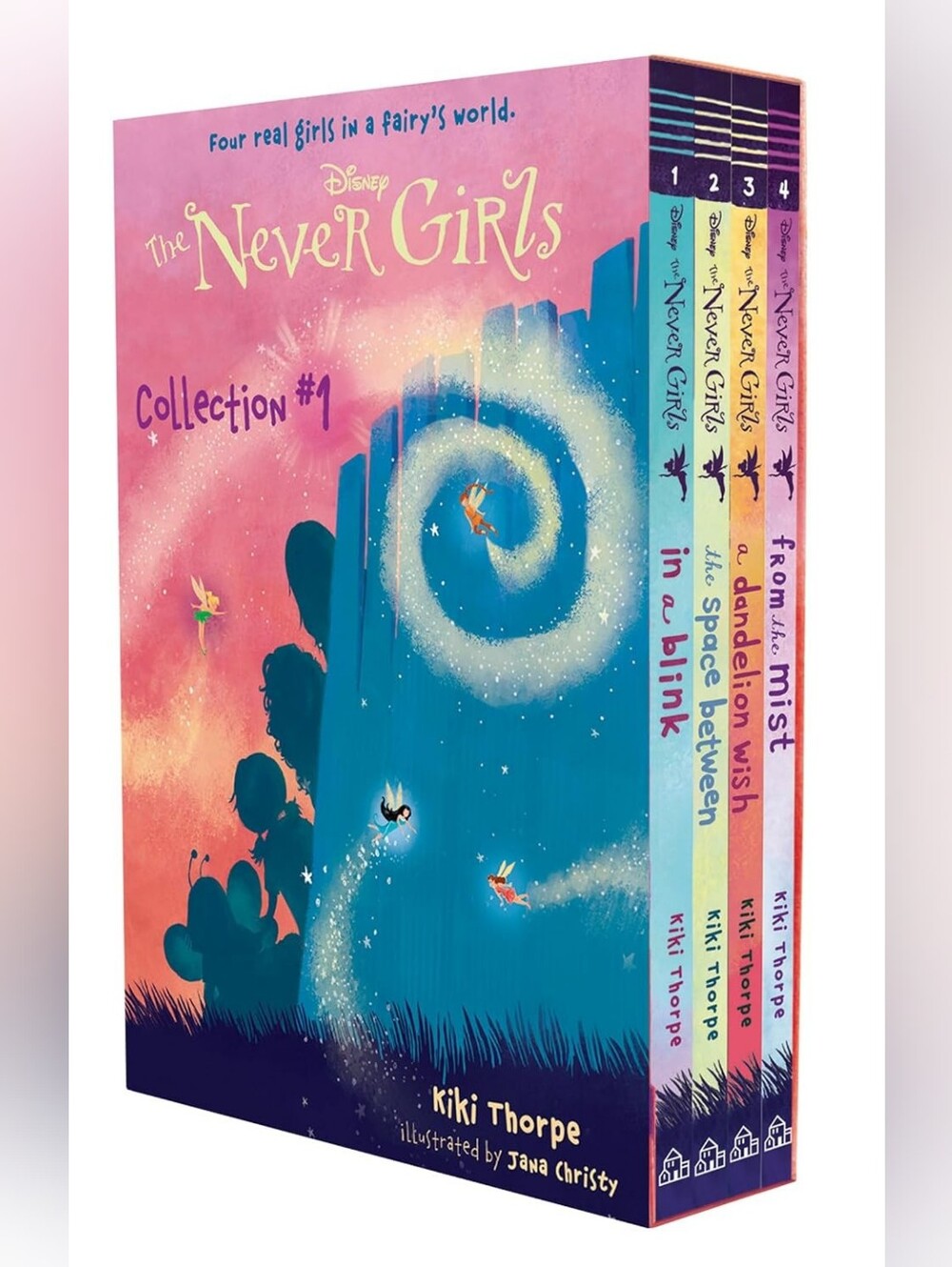 Disney Never Girls Box Set Collection #1  Books 1-4 by Kiki Thorpe (2013)